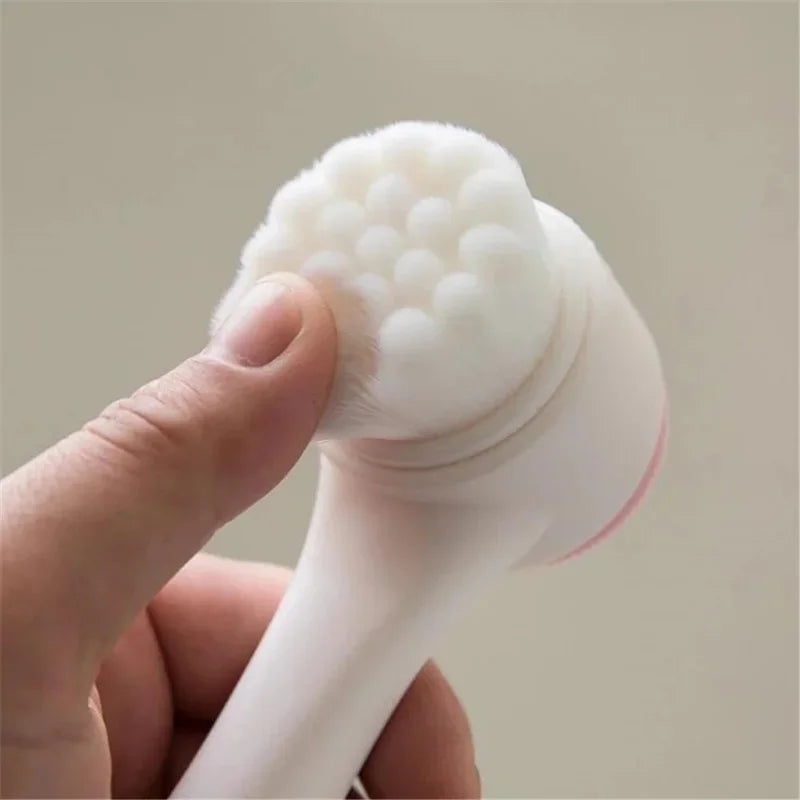 Escova Facial 2 em 1 – Massagem & Esfoliação